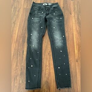 Indigo Rein Black Skinny Jeans with Trendy Fit